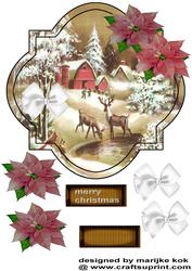 Vintage Snowscene