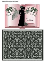 Vintage Lady Book