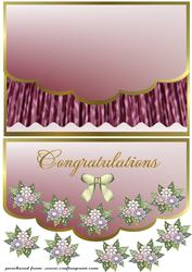 Congratulations Envelop Flowers