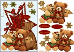 Christmas Teddies-baby's First Christmas