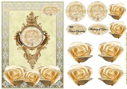 Golden Roses Sympathy