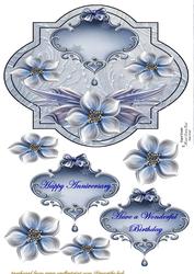 Bleu Flowers for You