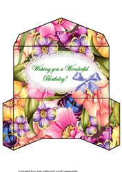 Moneywallet Floral Female