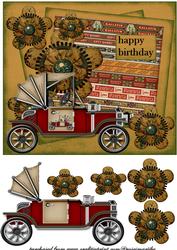 Steampunk Vintage Car