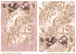 Beautiful Brocadetoppers in Soft Pink
