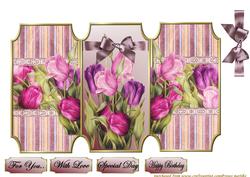 Trifold Tulips