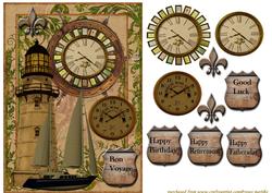 Vintage Bon Voyage/happy Reteriment -