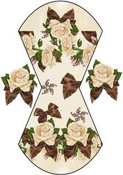 Wobblecard Yvory Roses