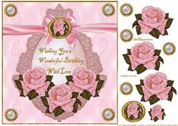 Wonderful Birthday in Pink