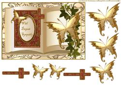 Sympathy Book Butterflies