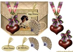 Boxcard Vintage Shabby Chic