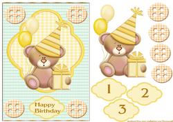 Happy Birhday Bear