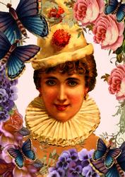 A4 Vintage Pierrot