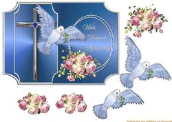 With Deepest Sympathy in Bleu -