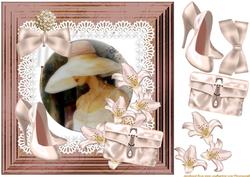 Vintage Lady in Pink