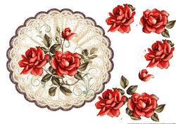 Romantic Roses Topper