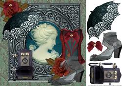 Vintage Cameo Sweet Memories - 
