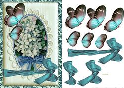 Lace Yvory Vintage Butterflie Beauty