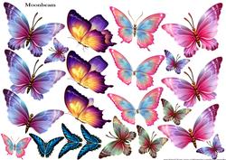 3 D Decoupage Butterflies