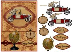 Steampunk Vintage Car