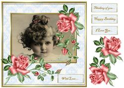Pure Beauty Vintage Girl