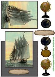 Vintage Sail Away -