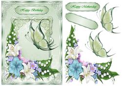 Floral and Butterflie