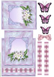 Over the Edge Floral Topper