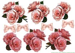 3D Decoupage Roses