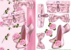Pink Satin Beauty Roses