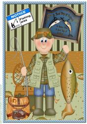 Gone Fishin A4