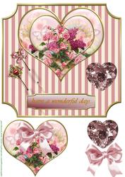 Birthday Vintage Heart