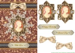 Cameo Brown & Lace