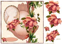 Cameo and Roses