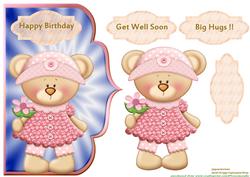 Scallop Birthday Card Frannie