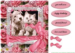 Cute Pets in Pink