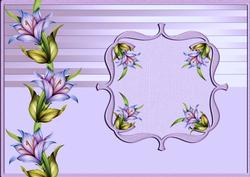 A4 Background Lavender Beauty