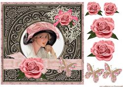 Vintage Beauty in Pink