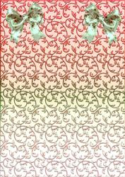A4 Swirls Rainbow Background