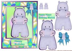 Happy Hippo Birthday Wishes!