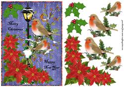 Christmas Robin Wishes