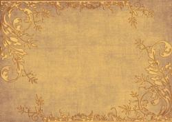 A4 Vintage Background in Sepia