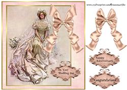 The Vintage Bride Silk Bow