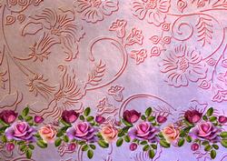 A4 Background Romantic Roses 2