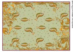 Gone Fishing Backing Paper