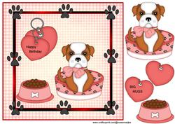 Puppy Love Birthday Girl