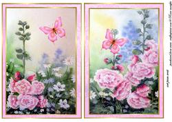 Garden Toppers in Pink