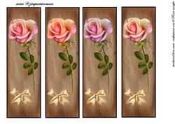 Bookmarks Vintage Roses