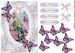 Butterflies Floral Beauty