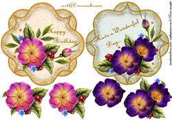 Floral Toppers Roses